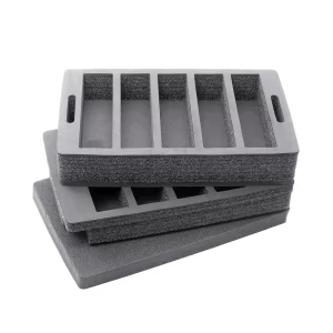 ESPUMA PARA TRANSPORTE DE VINHO PARA MALA MODELO PATOLA MP-0060 CINZA