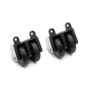 CONJUNTO DE SUPORTE COM RODINHA MALA MP-0065 PT