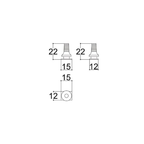 PASSA-FIO-TORRE-4MM-DESTEC